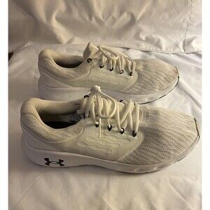 Under Armour Charged Vantage Marble White Sneakers 3024734-100 Mens Size 11
